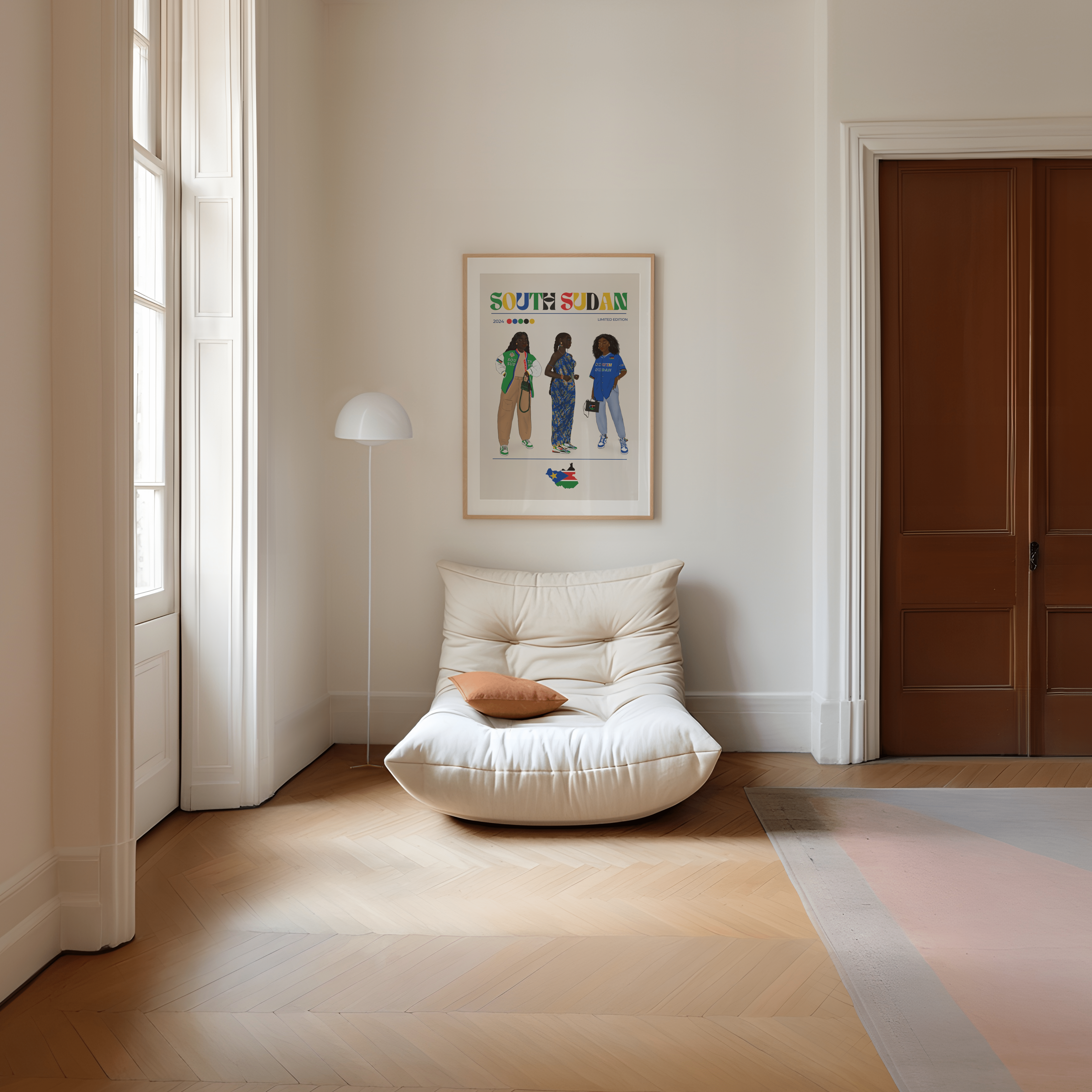 South Sudan x Streetwear - Matte Vertical Posters